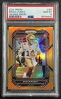 BROCK PURDY PSA 10 2022 PANINI PRIZM #353 ROOKIE ORANGE PRIZMS RC 59/249 49ERS