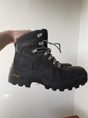 Timberland Gr. 41 Boots Waterproof Vibram Sohle Schwarz Outdoor Trekking Wandern