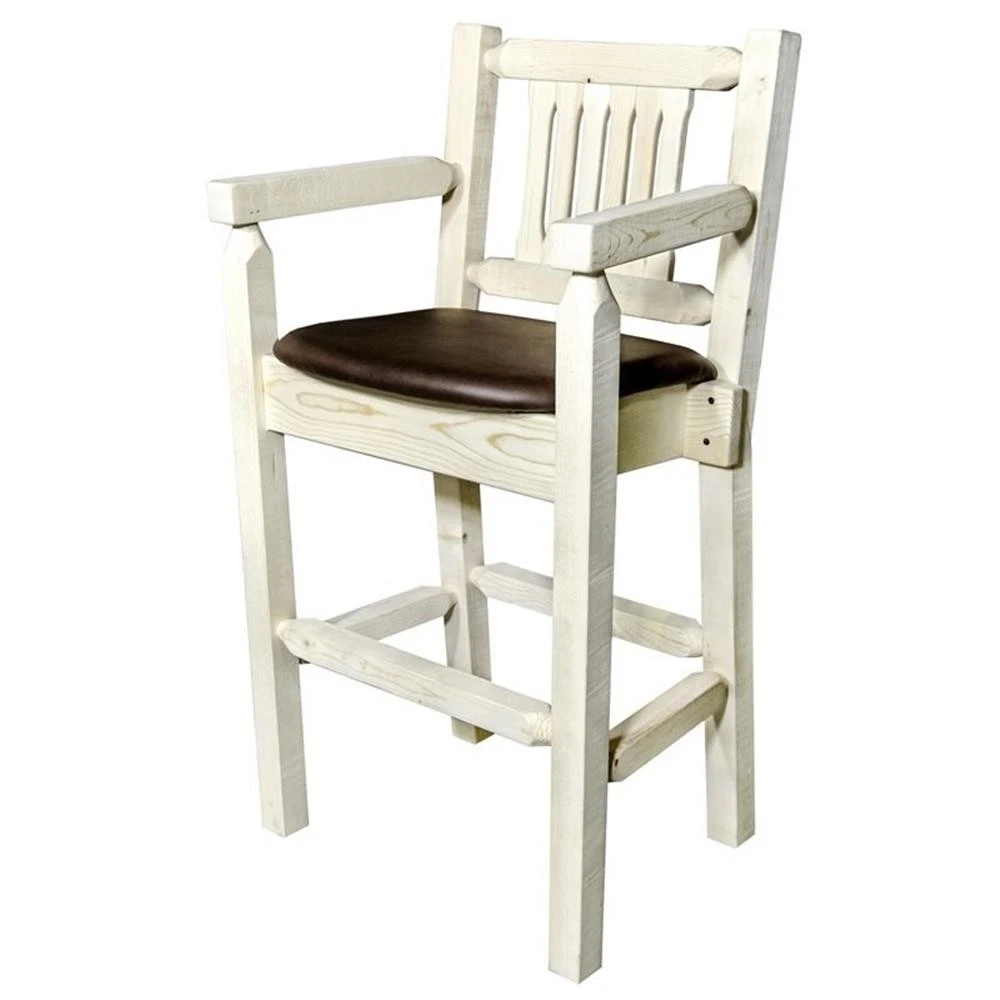Montana Woodworks Homestead Captain's Barstool