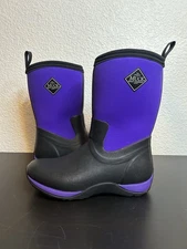 The Original MUCK Boot Company Purple Black Tall Women's Boots Size 7