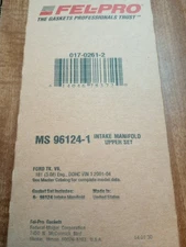 Fuel Injection Plenum Gasket Set Fel-Pro MS 96124-1