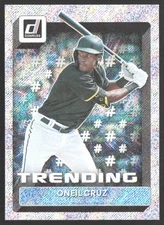 Oneil Cruz 2022 Donruss Trending Vector #T-8 Pittsburgh Pirates