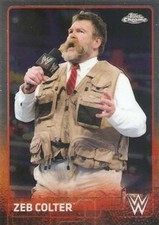 2015 Topps Chrome WWE Base or Refractor Pick From List Raw Smackdown and NXT