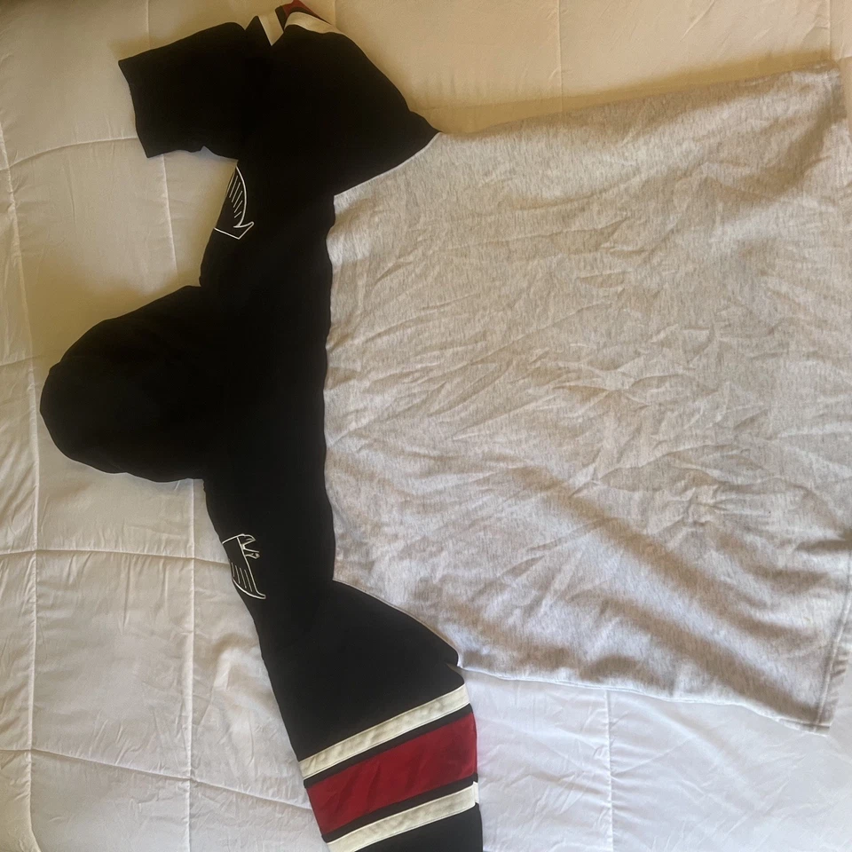 NFL Atlanta Falcons Hockey Jersey style mid weight cotton hoodie men XXXL - Image 4 of 4