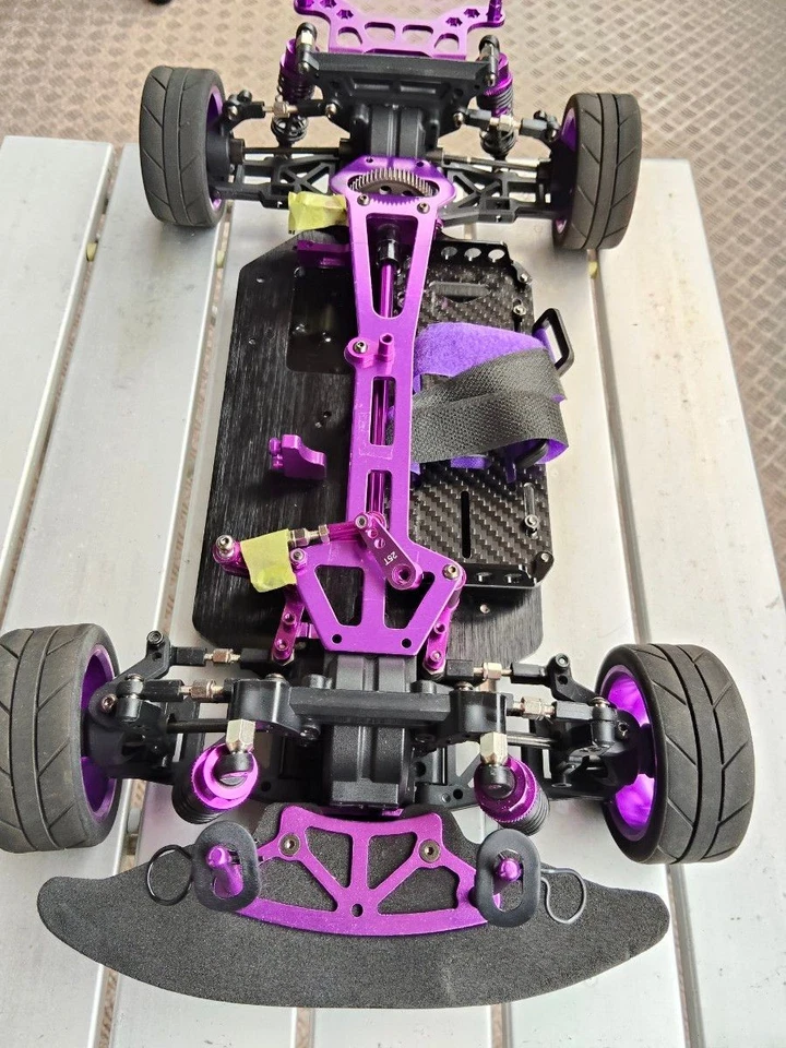 HSP 94123 1/10 4WD On-Road Drift RC Car Kit – 540 Motor, 7.2V Battery Included - Image 4 of 4