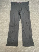 Men  s Wrangler 38x30 Gray Outdoor Pants Hiking Cargo Performance Hiking  nylon