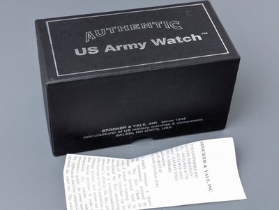 Rare! Stocker and Yale 90640 Sandy 660 Quartz US Army Watch