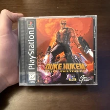 Duke Nukem Total Meltdown (PlayStation 1 PS1) Complete W Reg - Authentic