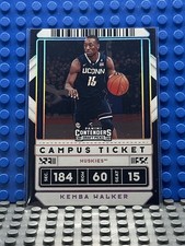 2020 Contenders Draft Picks Kemba Walker Campus Ticket #15 UConn Huskies