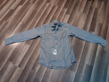 Kenneth Cole AWEARNESS Shirt Mens 15.5 34/35 Gray Non-Iron Slim Fit Dress NWT