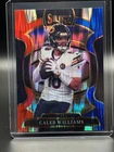 2025 Panini Select- Concourse Caleb Williams #73 Red & Blue Prizm Shock