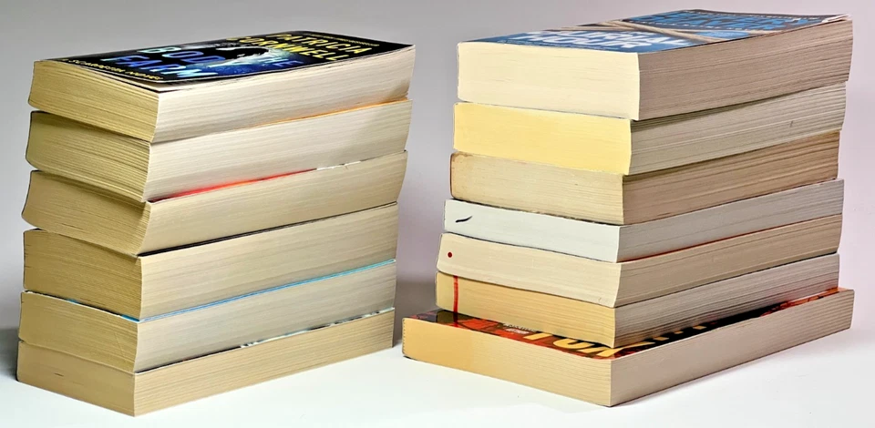 Mystery Thriller Paperback HUGE Lot x 13 - Larsson Lee Child Sandford Slaughter Foto 4 de 4