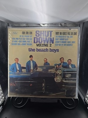 RARE! THE BEACH BOYS SHUT DOWN VOL.2 ORIG '64 CAPITOL MONO LP SCRANTON VG/G+