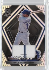 2020 Panini Chronicles Spectra Swatches Kyle Schwarber #78 v0v