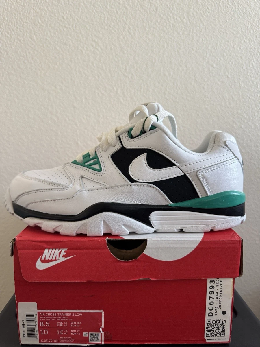 Preços baixos em Nike Air Cross Trainer 3 Low Neptune Green | eBay