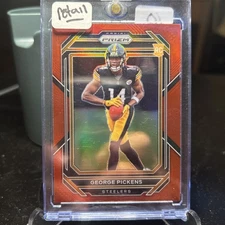 2022 George Pickens Retail Red SSP Rookie 