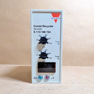 Carlo Gavazzi / Electromatic S 113166 724 Combi Recycler Timer Relay SPDT (NNB)