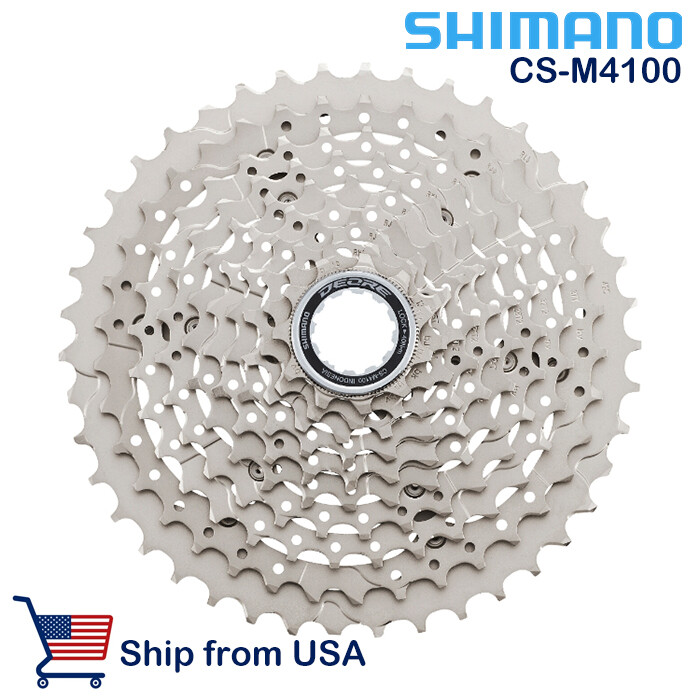 Shimano Cassette Deore CS-M4100 10-fach Silver 42 Teeth Touring Trekking MTB