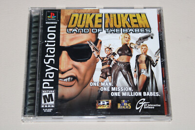 DUKE NUKEM Land of the Babes Playstation PS1 I  US NTSC  Version Guter Zustand