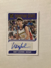 2019 Panini Donruss WNBA Autograph Press Proof Nancy Lieberman #/99