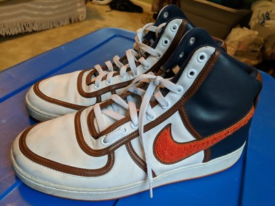 Nike Vandal High | 309427 181 | White/Orange Blaze/Rustic 2007 size 10.5