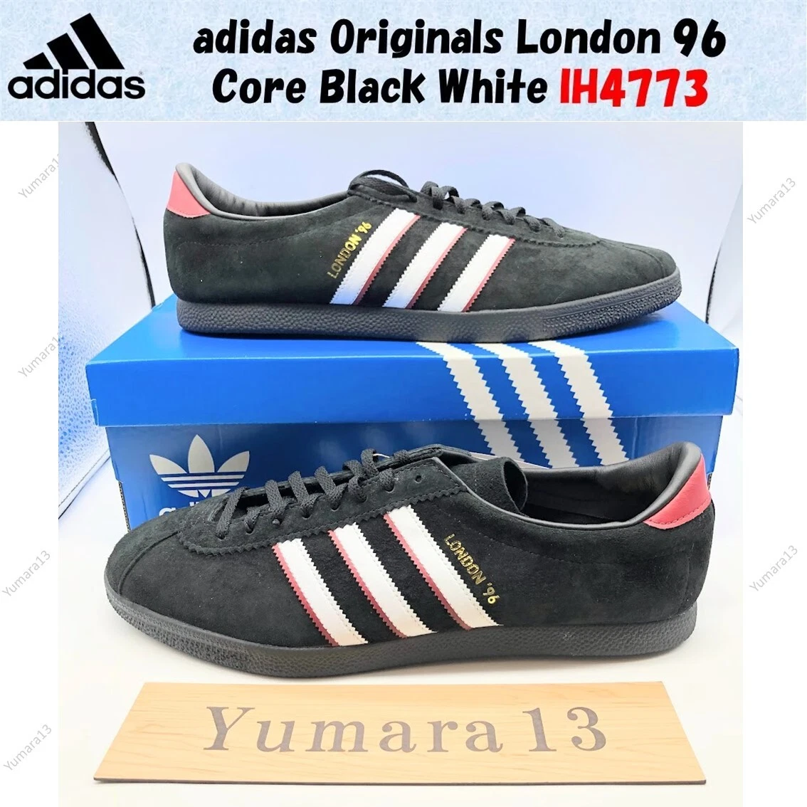 靴  LONDON 96 28.5 CITY SERIES Adidas London 96 Black Scarlet for sale | eBay