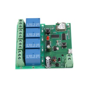DC 7-32V 2/4 Channel Smart Switch WiFi Wireless Relay Module Home Remote Control