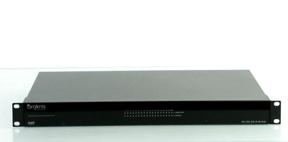 Araknis Networks 16 Port L2 Gigabit Switch W PoE+ AN-310-SW-R-16-POE o32 - Image 3 of 4
