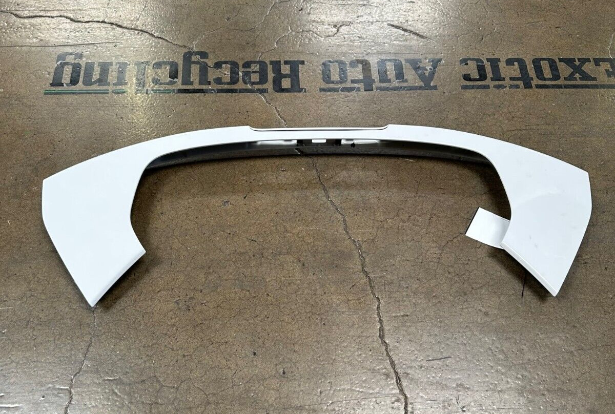 Ferrari SF90 Spider, Rear Tail Finish Panel Spoiler, Used, P/N 985830960