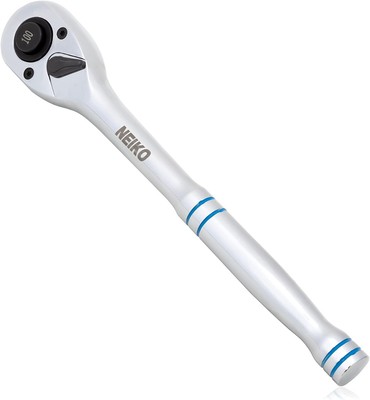 1/2-inch ratchet wrench, 100-tooth reversible ratchet