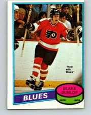 1980-81 O-Pee-Chee #370 Blake Dunlop  St. Louis Blues V40808