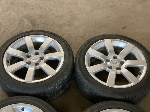 2015-2017 CADILLAC ATS WHEELS RIMS WITH TIRES SET OF 4 17X8 OEM LOT711 - Picture 5 of 18