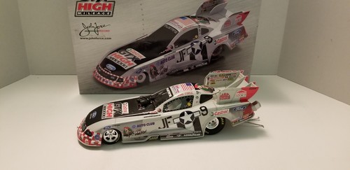 John Force"American Warbird"Norwalk Night under Fire 2010 Mustang FunnyCar 1/24 - Picture 7 of 23