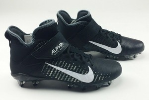 New Nike Alpha Menace Pro 2 Mid Football Training Cleats Men's 12 Black AQ3209 192499216946 | eBay