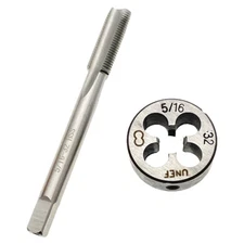 5/16-32 Tap and Die Set RH Right Hand HSS 5/16X32 Die 5/16 x 32 Thread Tap New