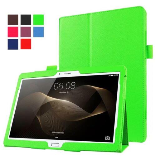 Leather Folio Protective Slim Case Stand Cover Huawei Mediapad M3 / M5 / T3 / T5 - Picture 22 of 23