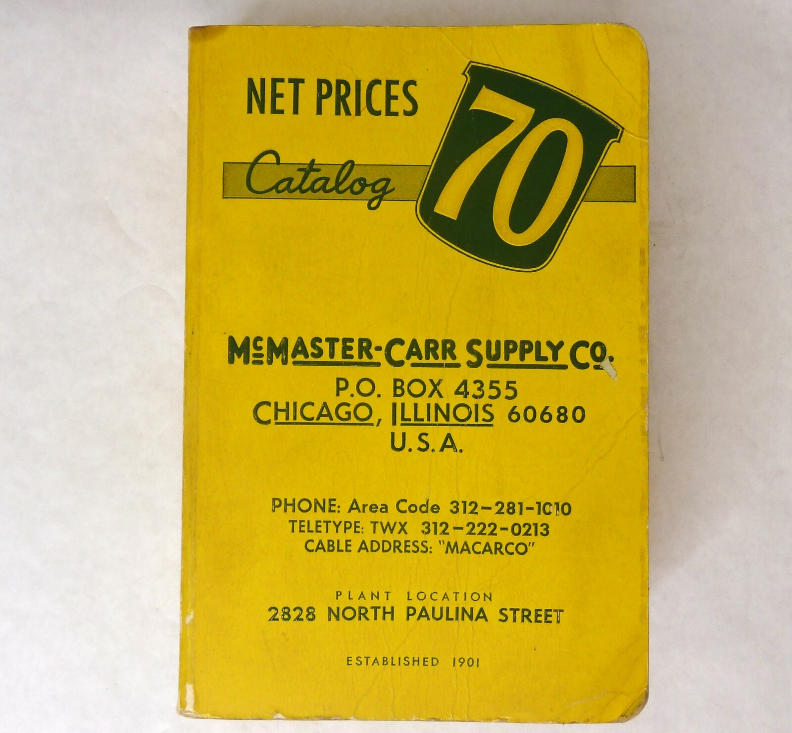 1964 McMaster Carr 70 Supply Catalog Tools ASBESTOS Categories Pulleys