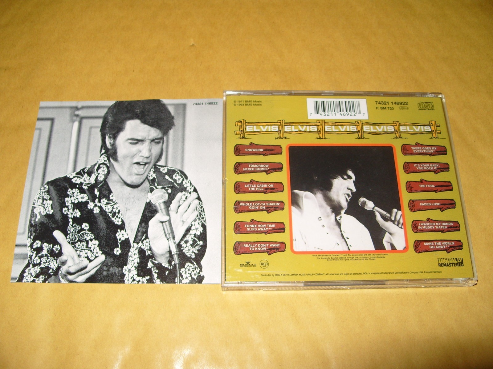 Elvis Presley -  I'm 10,000 Years Old cd 1993 Excellent Condition (D1)