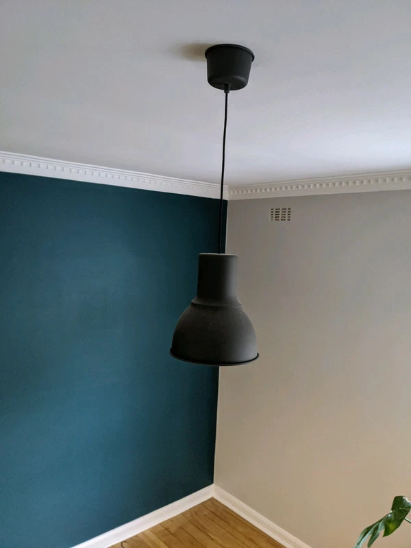 Brand New Ikea Hektar Pedant Light Dark Grey Ceiling