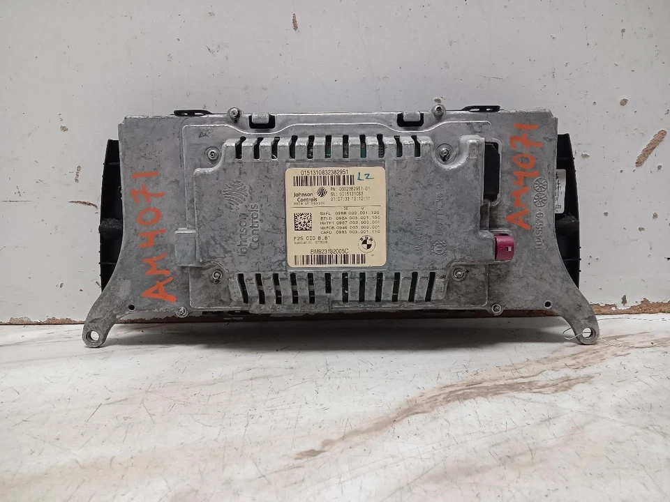 Used Infotainment Display fits: 2012 Bmw X3 display screen dash 8.8`` screen Gra Foto 3 de 4