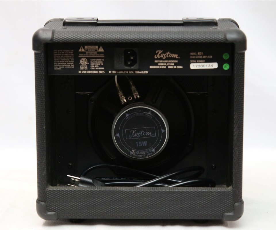 Kustom KG1 Combo Guitar Amplifier eBay