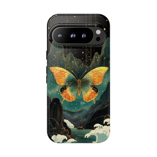 Butterfly Mountain Waves - Phone Ink Cover Case for iPhone, Galaxy, Pixel - 第 129/281 張圖片