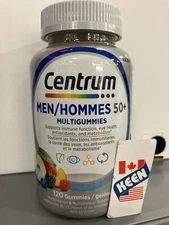 Centrum Men 50+  Multivitamin 120 MultiGummies , EXP:2026JN
