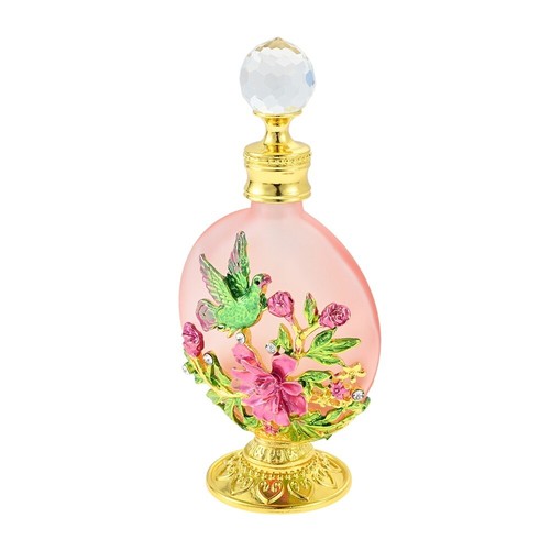 30ml Bird Flower Perfume Bottle Empty Refillable Travel Essential Oil Container - Picture 5 of 13