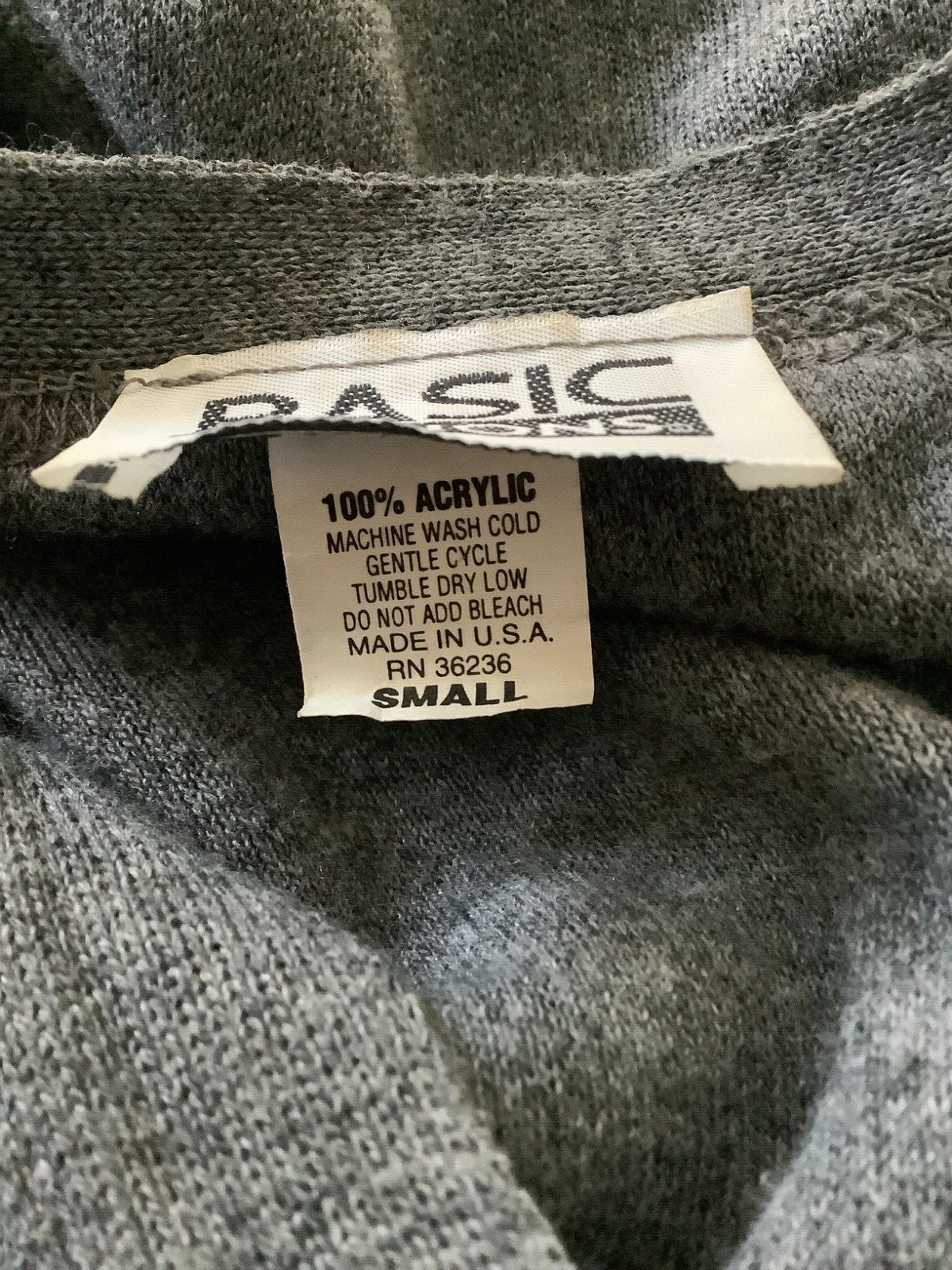 Vintage Basic Editions Long Sleeve Soft Knit Belt… - image 23