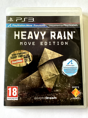 Jeu PS3 Heavy Rain Move Edition - Bon État - Version Française - Aventure Interactive
