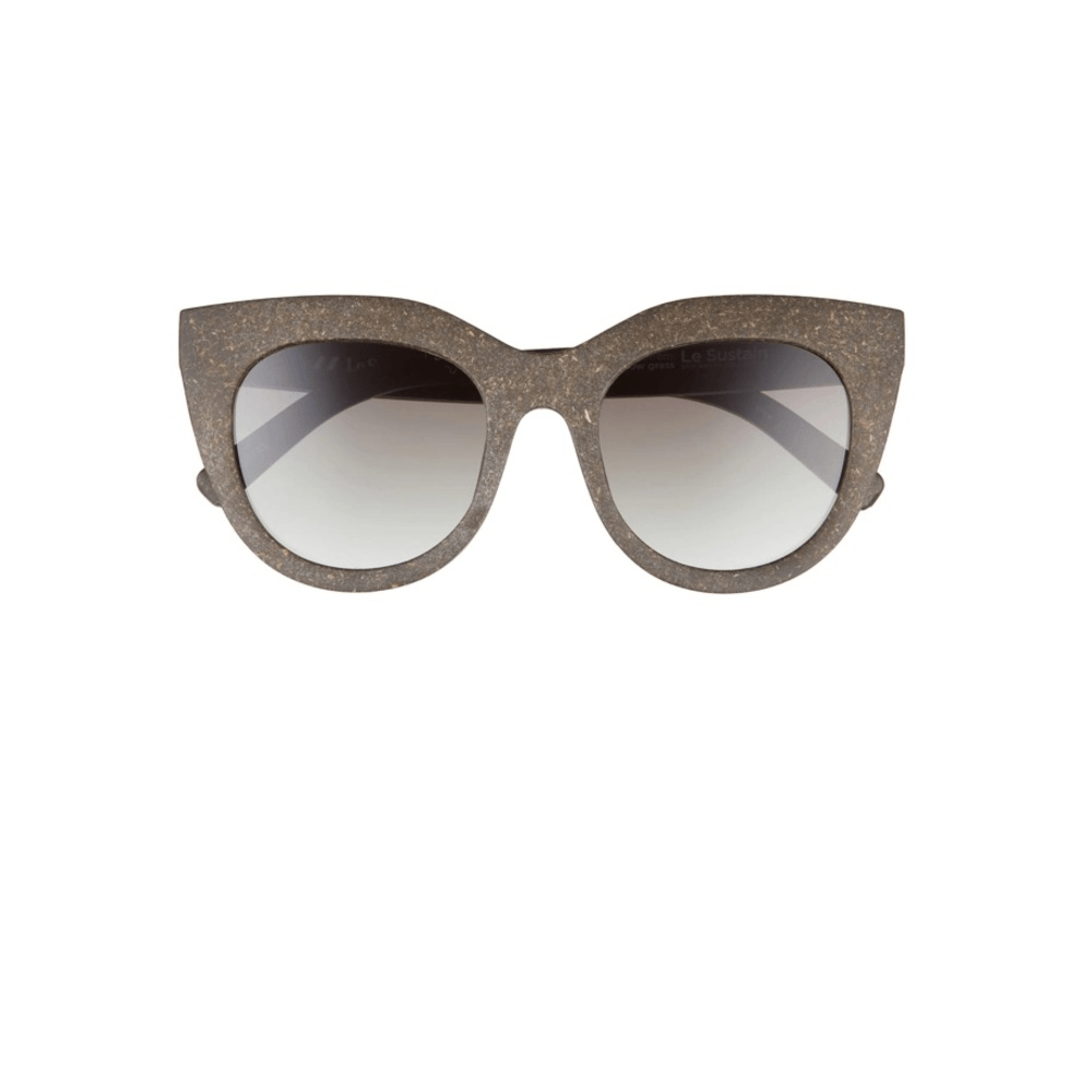 NEW! Le Specs midnight grass khaki cat eye sunglasses | eBay display picture 1