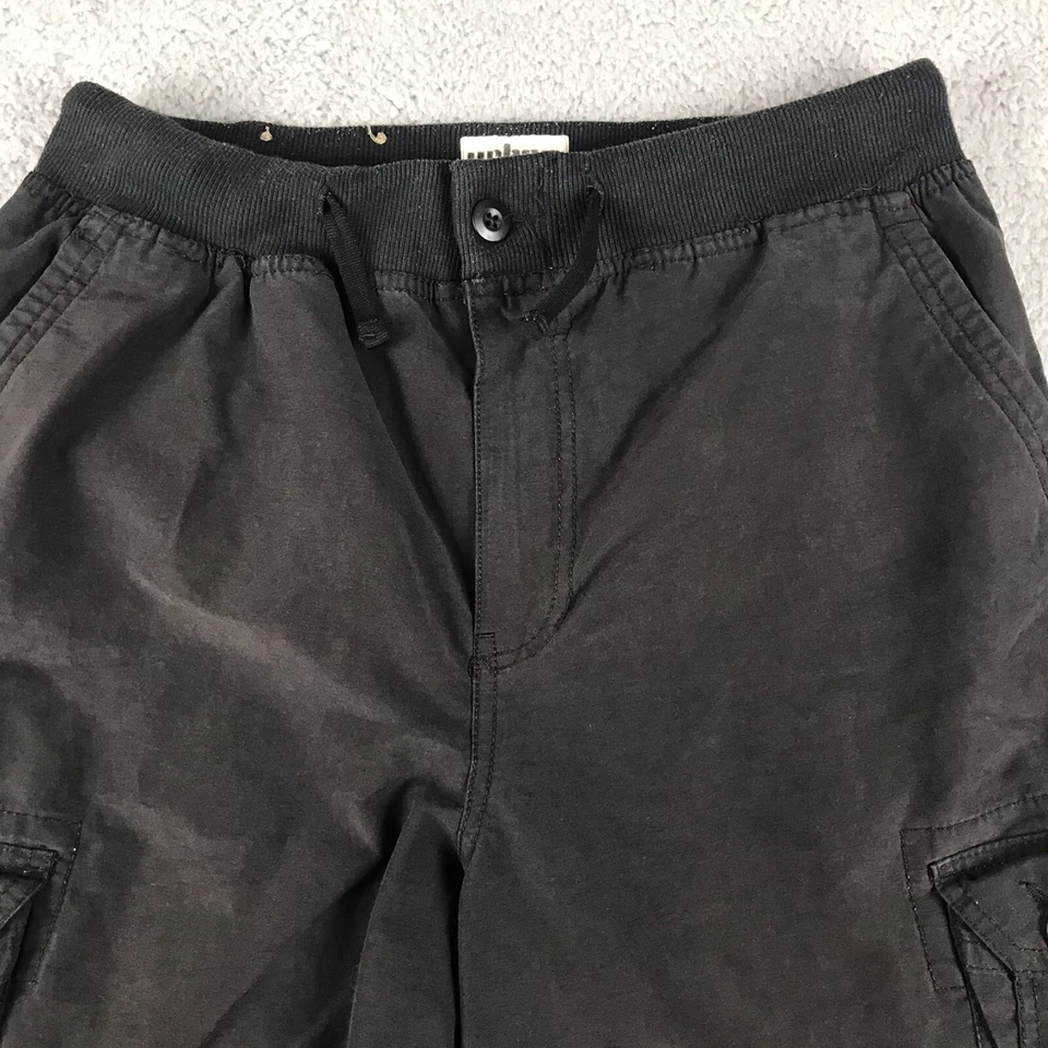 Pantalones Cortos Carga Urban Pipeline Jóvenes Niños XL Negros Debajo de la Rodilla Sueltos Grunge Foto 3 de 4