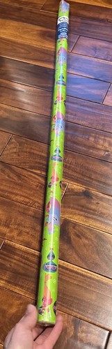 Disney Trolls Gift Wrap Wrapping Paper 20 Sq Ft Hallmark Cutting Lines - Picture 5 of 10