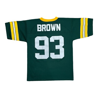 Vintage Logo 7 NFL Jersey Gilbert Brown Green Bay Packers # 93